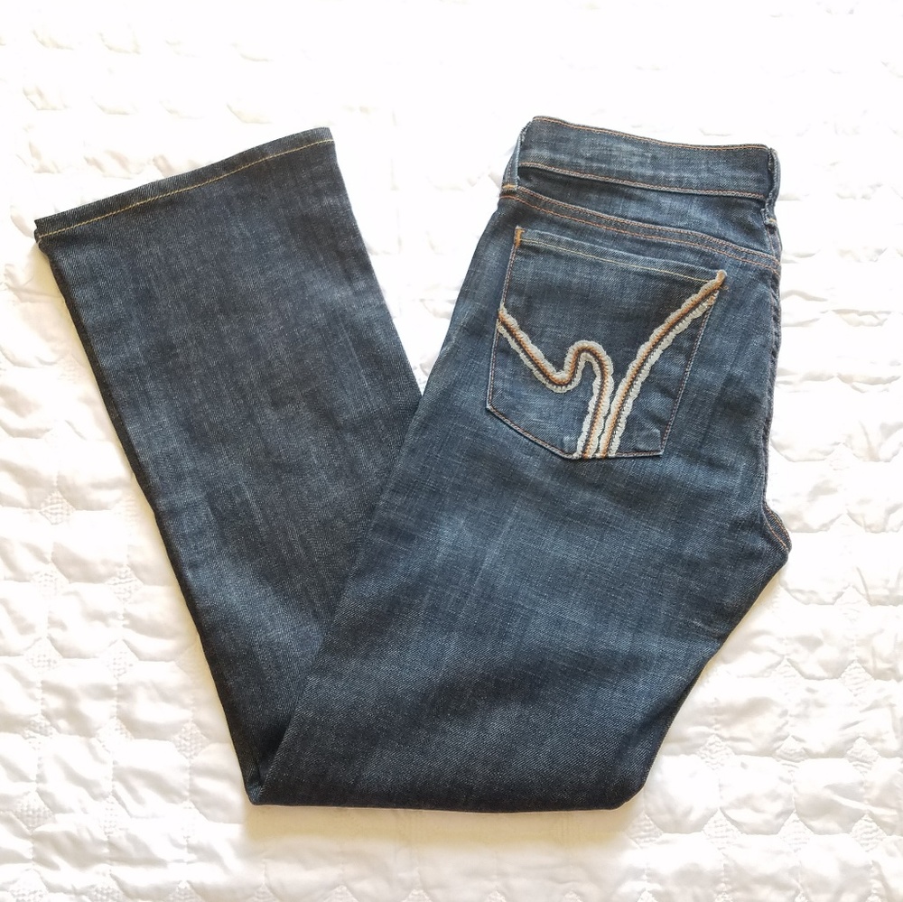 CITIZENS OF HUMANITY Women's Kelly Bootcut Jeans Sz 30 Short
